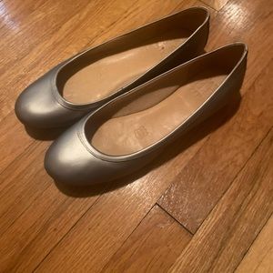 Aerosoles Silver Ballet Flats